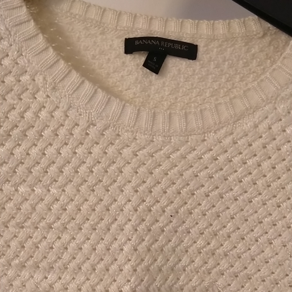 Banana Republic basket weave sweater